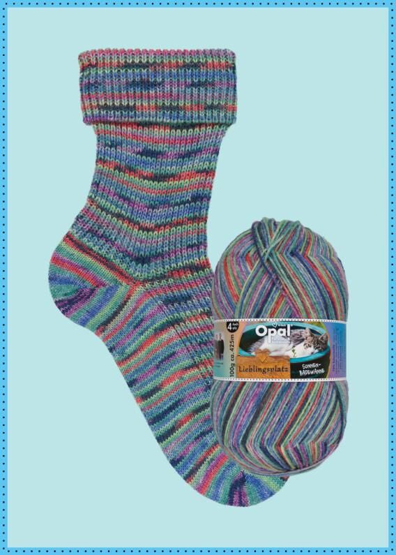 Opal Sock Yarn 'Our Favourite Place' 4 Ply.