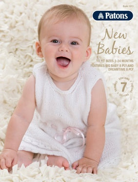 Patons Book 1311 New Babies.