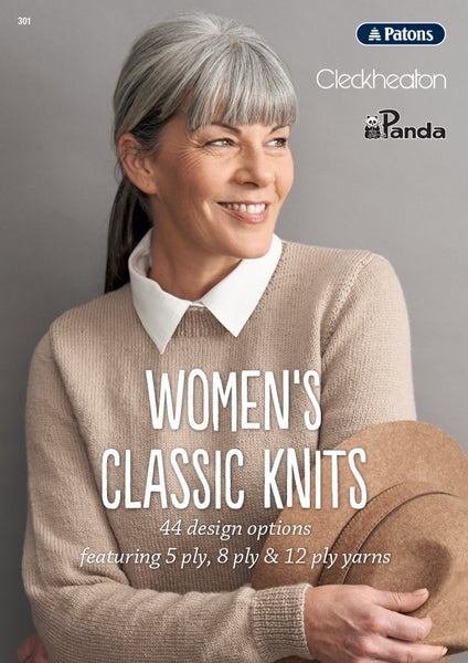 Patons Book 301 Women's Classic Knits.