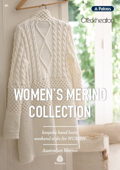 Patons Book 303 Women's Merino Collection.