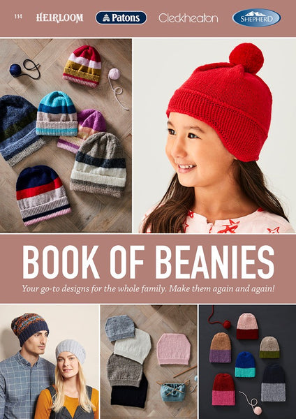 Patons Book 114 Book of Beanies.