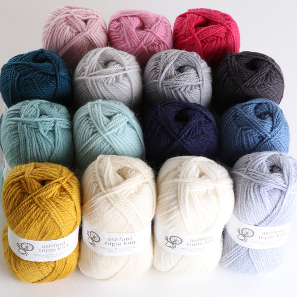 Ashford Triple Knit 12 Ply.
