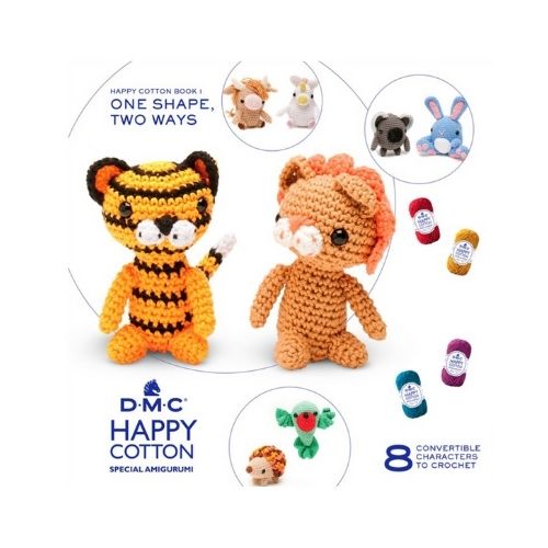 DMC Happy Cotton Special Amigurumi Books.
