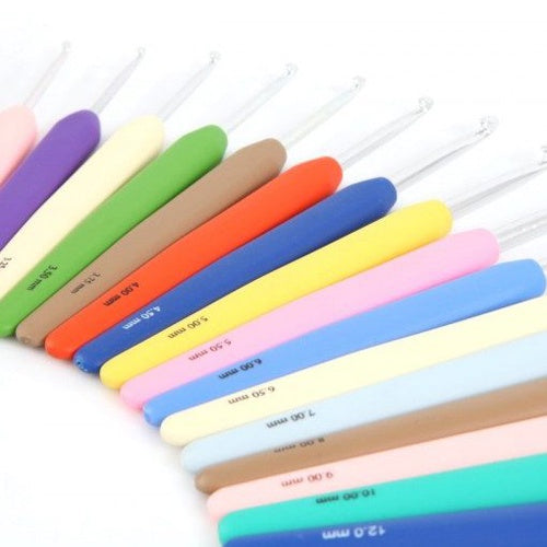 KnitPro Waves Soft Grip Crochet Hook.