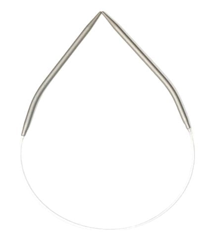 Kwik Knit Aluminium 80cm Fixed Circular Knitting Needles.