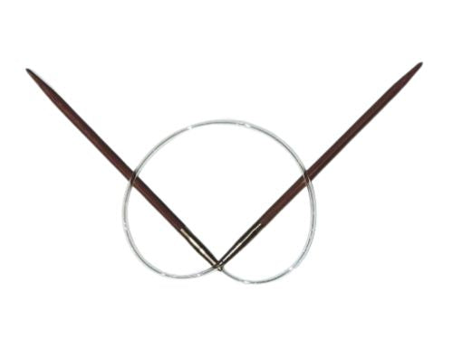 Kwik Knit Bamboo 40cm Fixed Circular Knitting Needles.