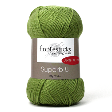 Fiddlesticks Superb 8 Acrylic 8 Ply.