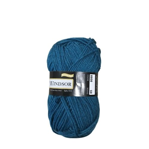 Countrywide Windsor yarn in a teal shade