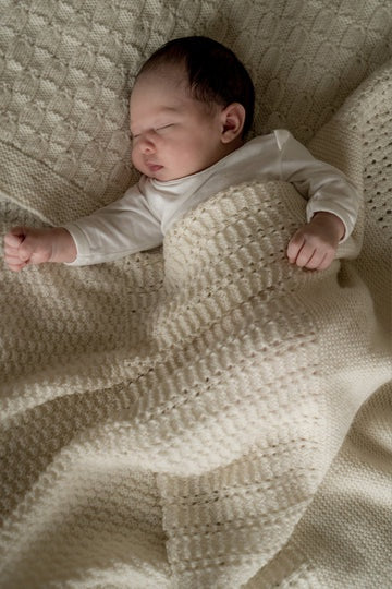 Morning Mist Baby Blanket kit - The Wool Shop