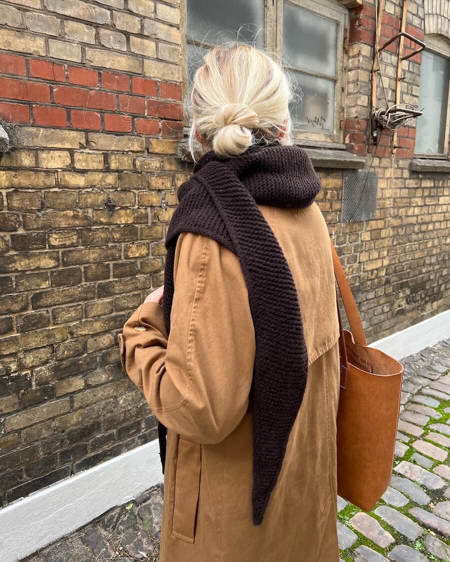 Petite Knit Sophie Shawl