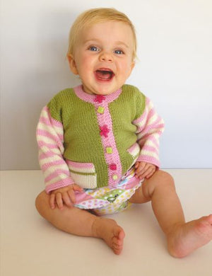 Touch Yarns Pattern 066 Little Rosa Cardy - (Baby 8ply)