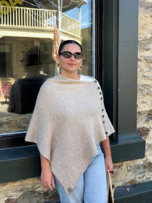 Touch Yarns Pattern 083 Tarras Poncho - (Adult 8ply)