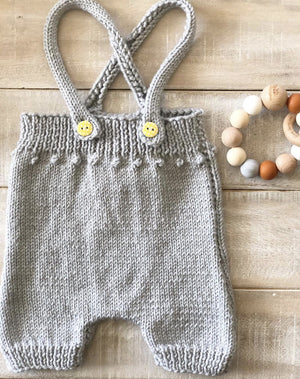 Touch Yarns Pattern 095 Popcorn Rompers - (Baby 8ply)