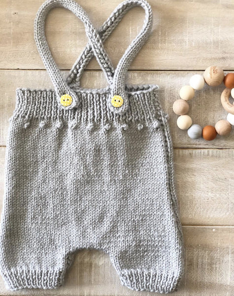 Touch Yarns Pattern 095 Popcorn Rompers.