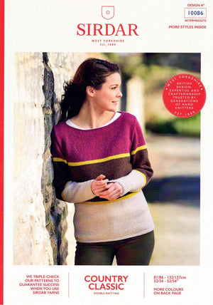 Sirdar Pattern 10086.