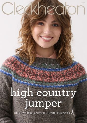 Cleckheaton Pattern 1018 High Country Jumper.
