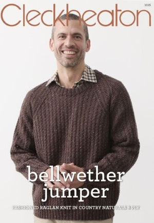 Cleckheaton Pattern 1025 Bellwether Jumper - 8ply Adult