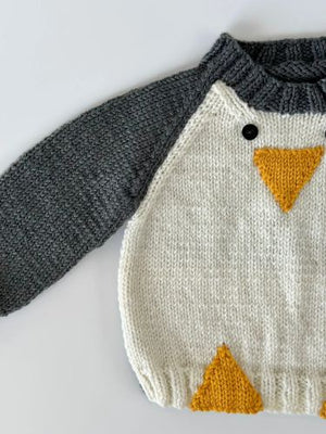 Touch Yarns Pattern 103 Penguin Jumper - (Baby 8ply)