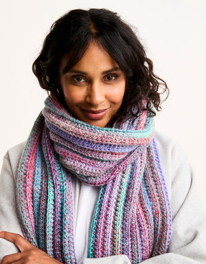 Sirdar Pattern 10811 Scarf - Chunky