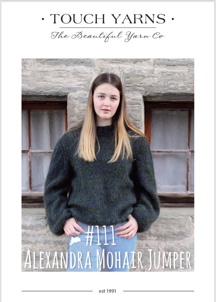 Touch Yarns Pattern 111 Alexandra Jumper.