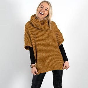 Alpaca Yarns Pattern 1127 Poncho Top - (Adult 14ply)