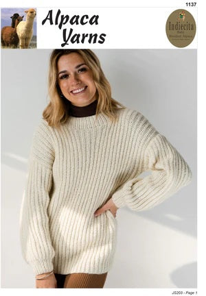Alpaca Yarns Pattern 1137.