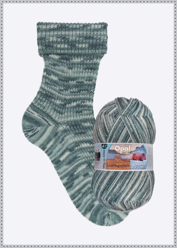 Opal Sock Yarn 'Our Favourite Place' 4 Ply.
