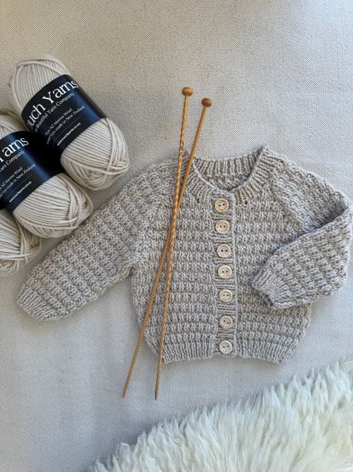 Touch Yarns Pattern 128 Candlestick Cardigan