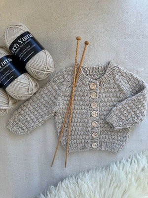 Touch Yarns Pattern 128 Candlestick Cardigan