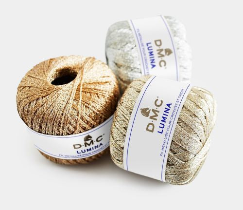 Lime Dmc Thread DMC Lumina Metallic Thread - 4ply Sparkle Yarn | The Wool Shop – The ...
