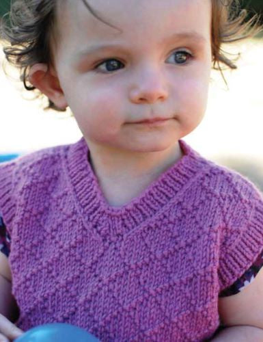 Touch Yarns Pattern 150 Little Diamond Vest.