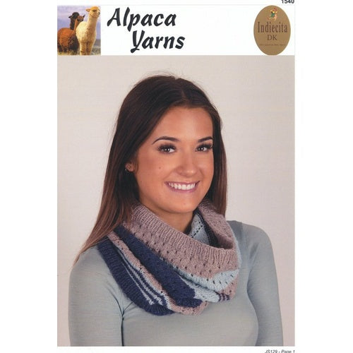 Alpaca Yarns Pattern 1540.