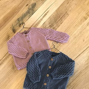 Alpaca Yarns Pattern 1568 Honeycomb Cardigan - (Baby 8ply)