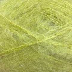 Crucci Nimbus Mohair and Merino 12 Ply.