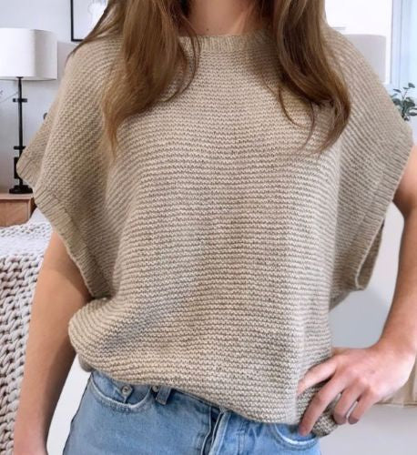 Touch Yarns Pattern 173 Ruby Tee.