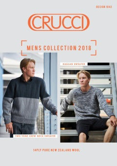 Crucci Pattern 1842 Men's Sweater - (14ply Adult)