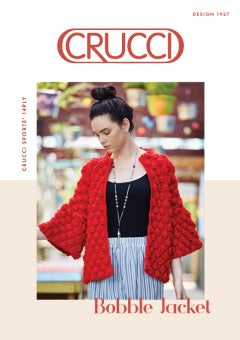 Crucci Pattern 1927 Bobble Jacket - (14ply Adult)