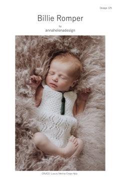 Crucci Pattern 125 Billie Romper - (4ply Baby)