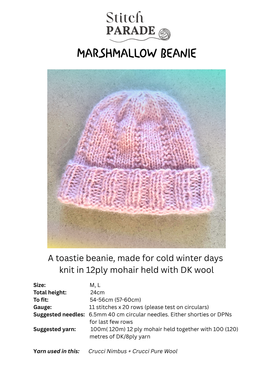 The Marshmallow Beanie