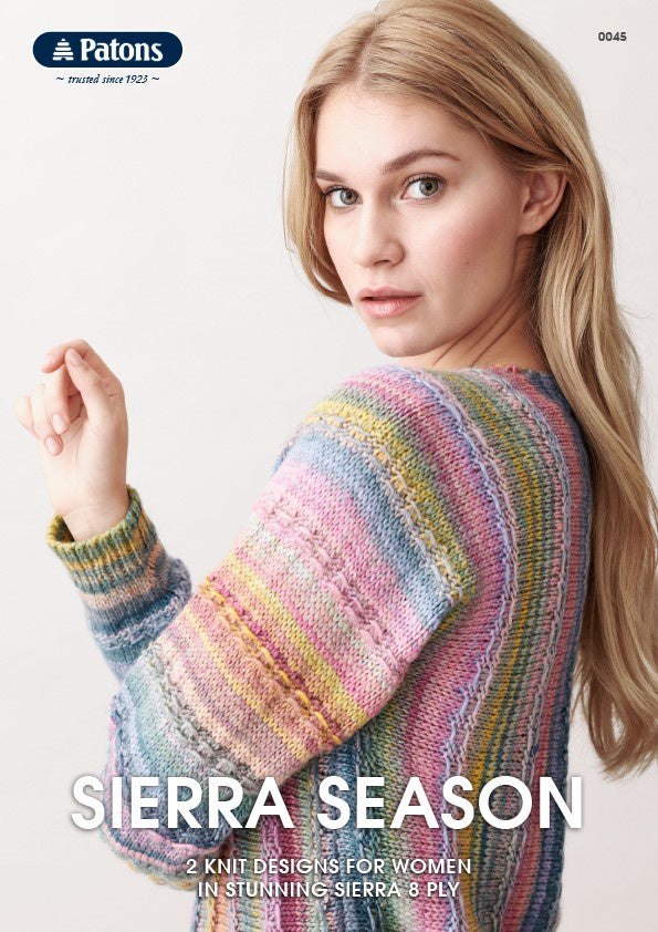 Patons Book 0045 Sierra Season.
