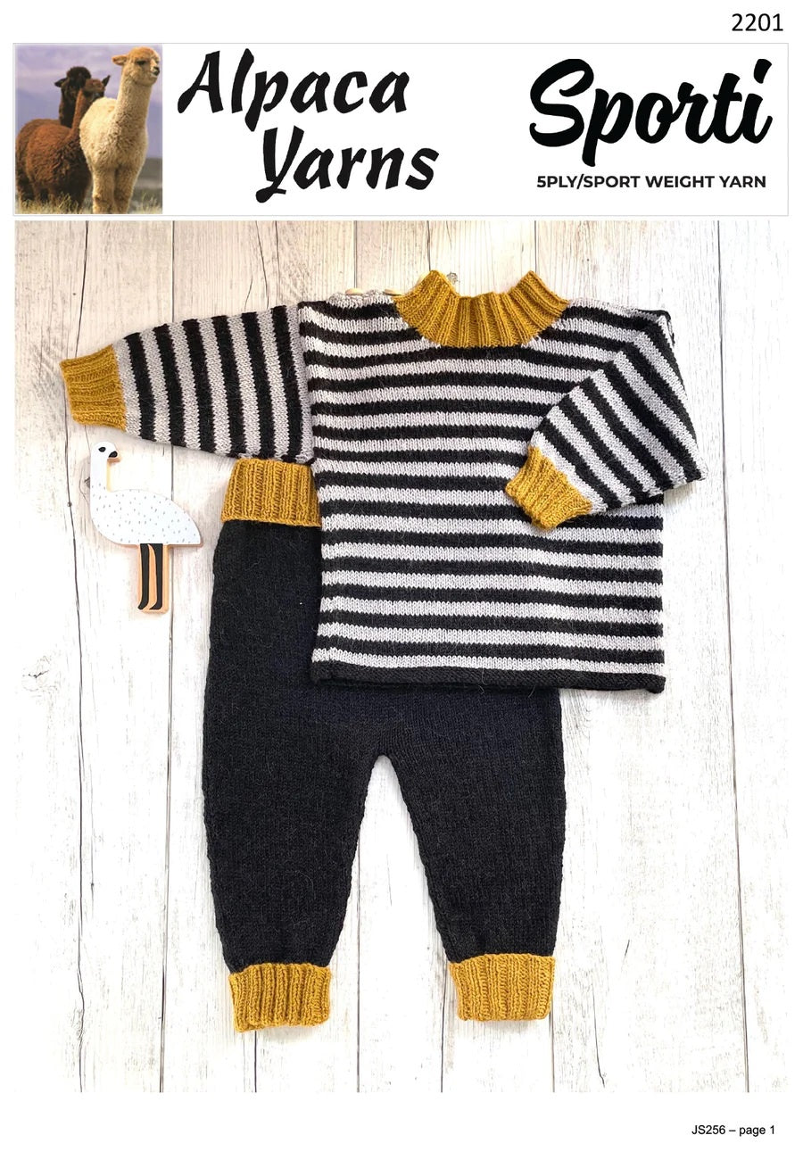 Alpaca Yarns Pattern 2201.