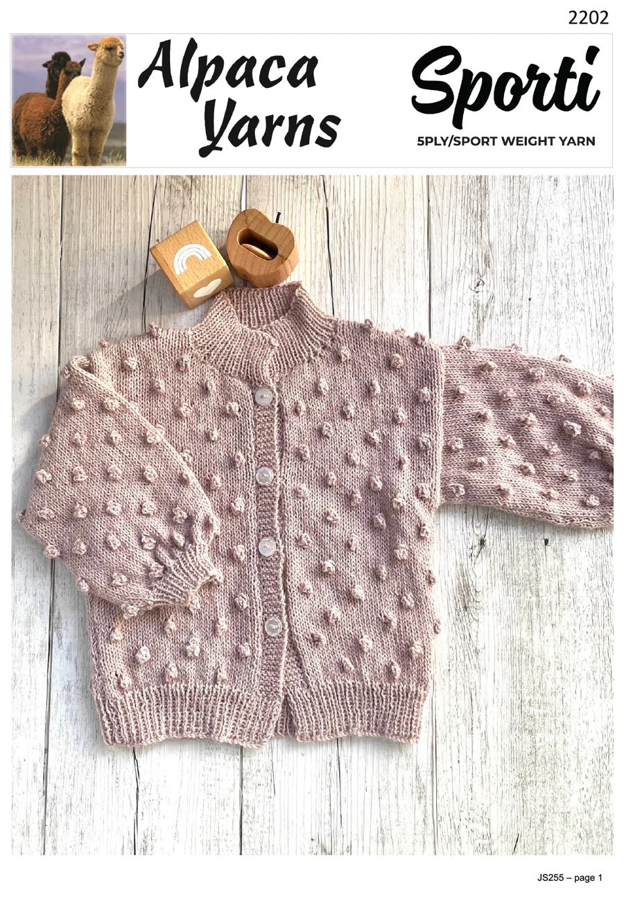 Alpaca Yarns Pattern 2202.