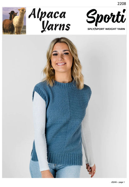 Alpaca Yarns Pattern 2208.