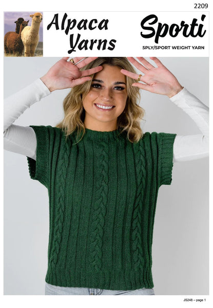 Alpaca Yarns Pattern 2209.