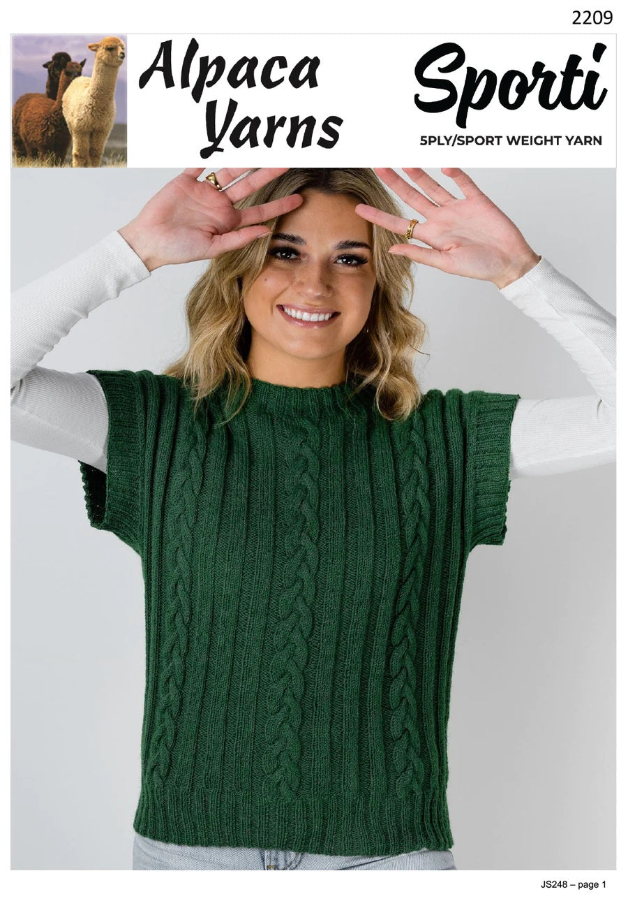 Alpaca Yarns Pattern 2209.
