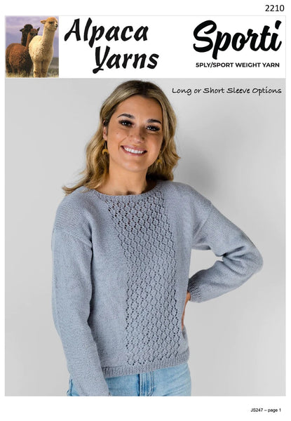 Alpaca Yarns Pattern 2210.