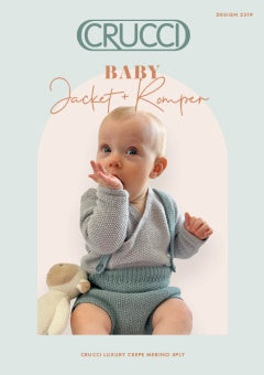 Crucci Pattern 2319 Baby Jacket and Romper - (4ply Baby)