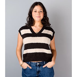 Stripe V Vest - 2721