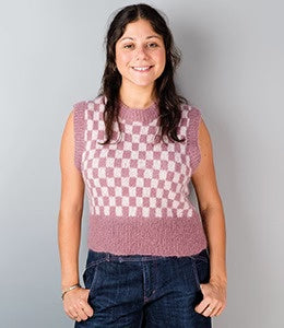 3303 Halo Two Tone Vest