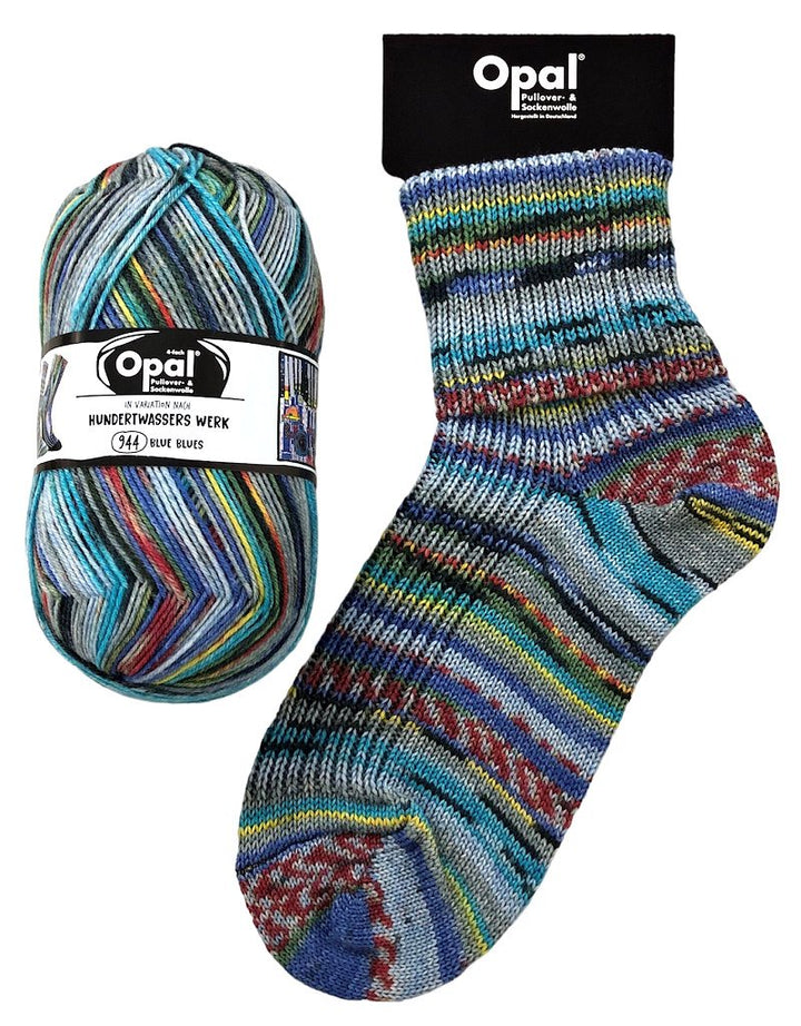 Opal Sock Yarn 'Hundertwasser Edition 4' 4 Ply.